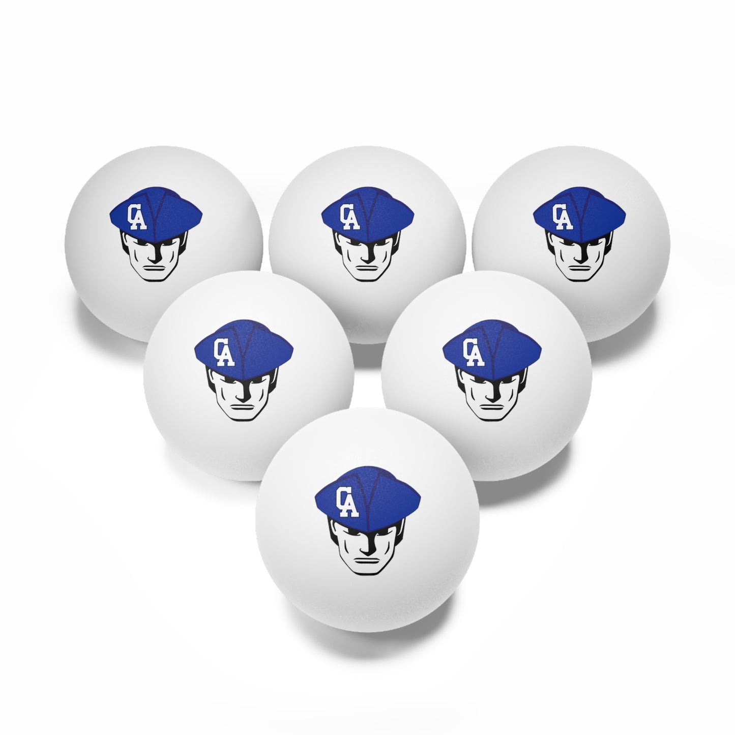 Ping Pong Balls, 6 pcs