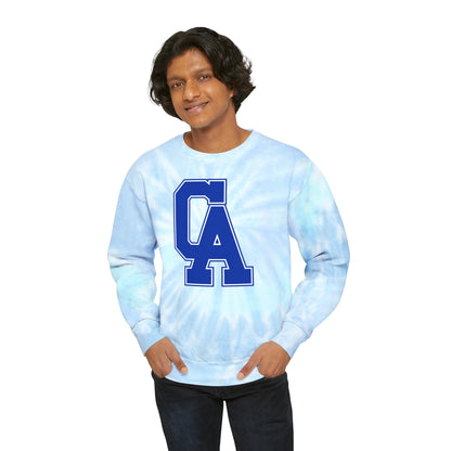 Christian Academy CA Logo Unisex Tie-Dye Sweatshirt