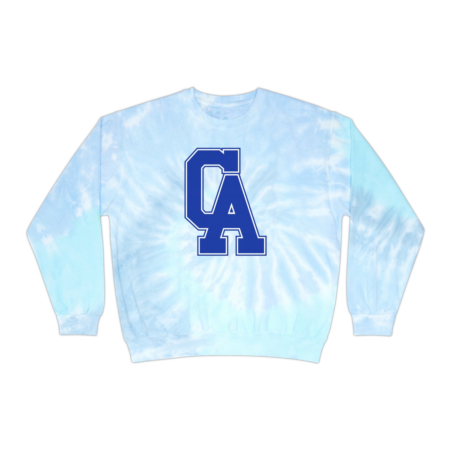 Christian Academy CA Logo Unisex Tie-Dye Sweatshirt