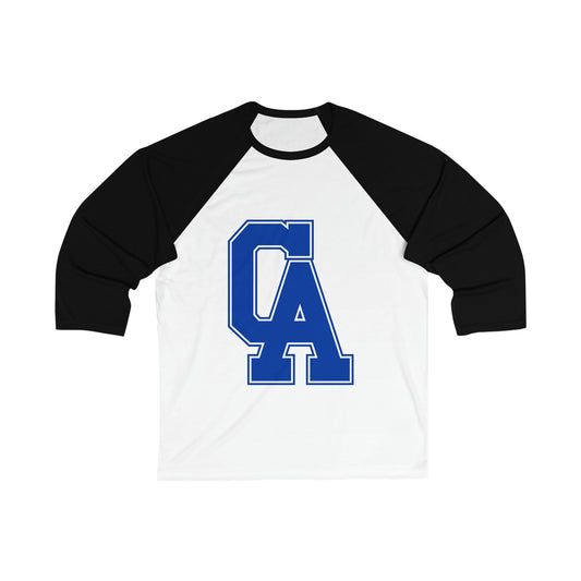 Unisex 3\4 Sleeve Baseball Tee