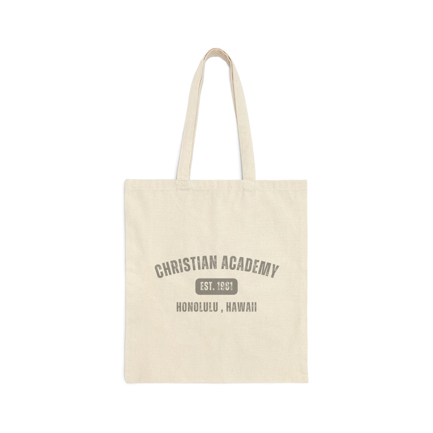 Cotton Canvas Tote Bag